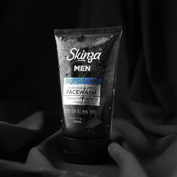 Mens Charcoal & Mint Facewash "100ml"