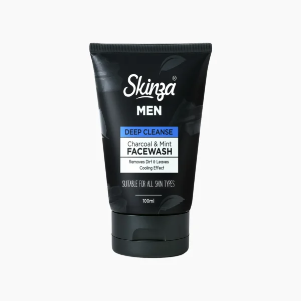 Mens Charcoal & Mint Facewash "100ml"