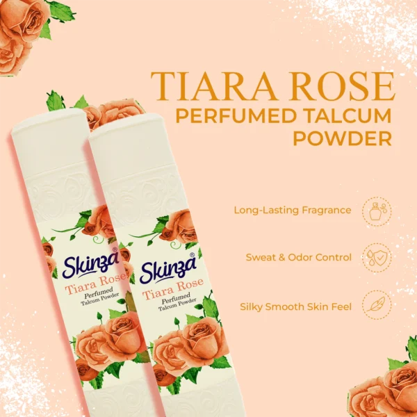 Tiara Rose Perfumed Talcum Powder
