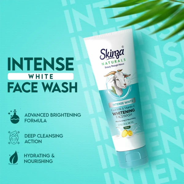 Intense White Facewash "100ml"