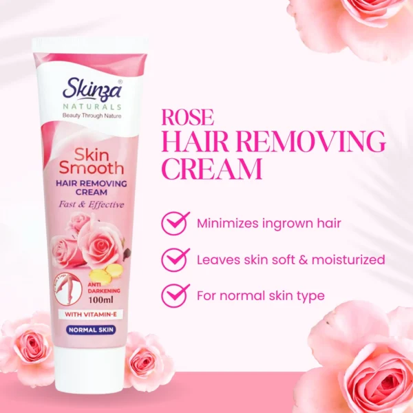 Rose Hair Removing Cream "100ml"
